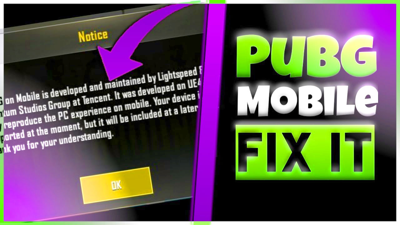 [FIX!] Device Not Supported 100% Working Solution! [PUBG Mobile]