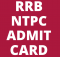 RRB NTPC 2020 Admit Card: When Will it Be Out?