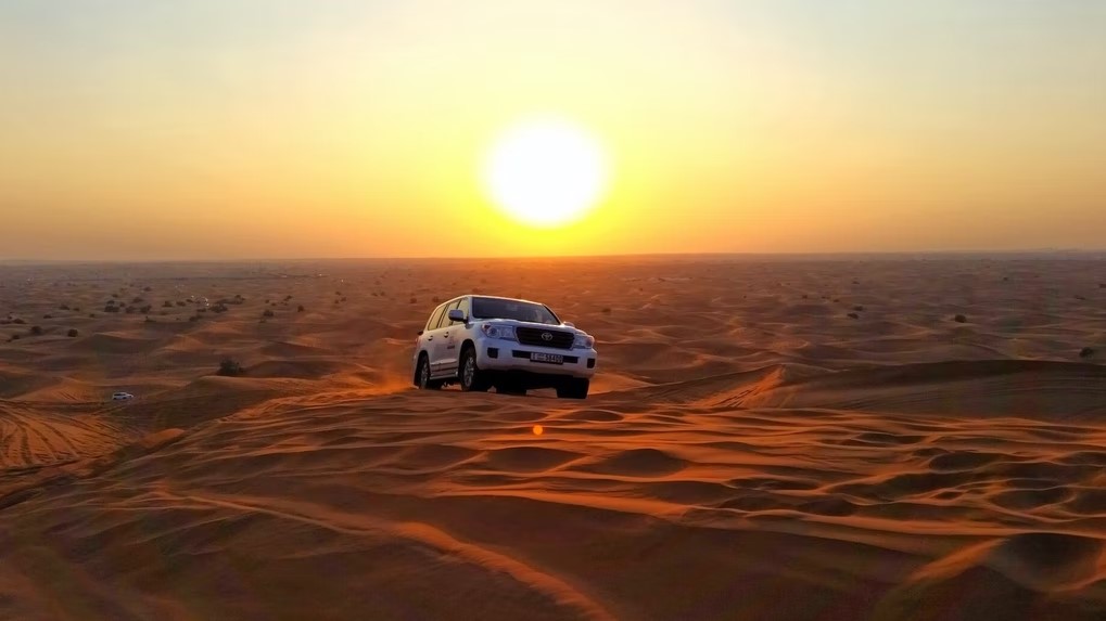 Temperatures are steadily rising in March in DUBAI