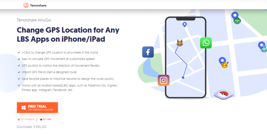 Step by Step Procedure to Change Location using iAnyGo