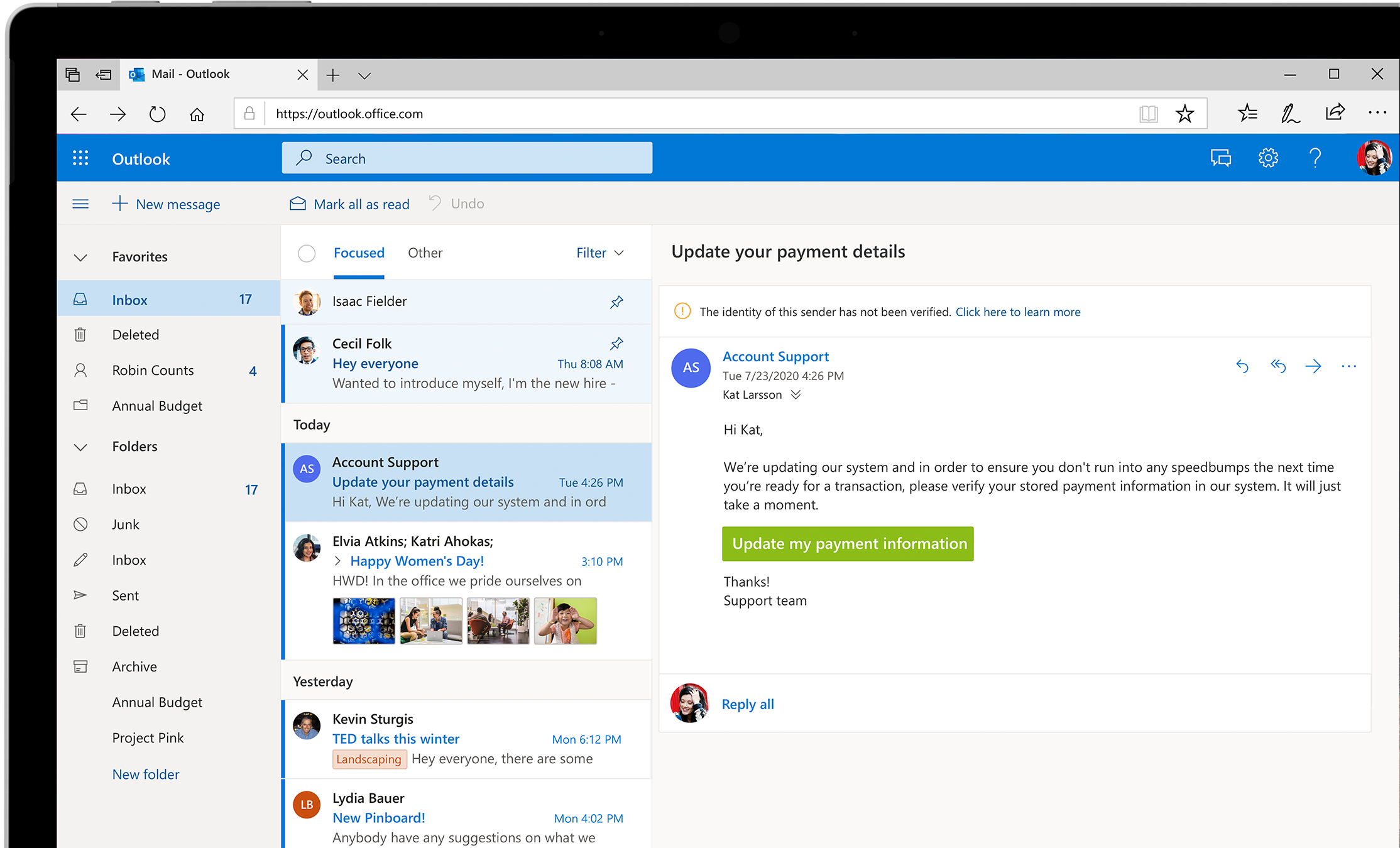 Try the Outlook-Webmail Version