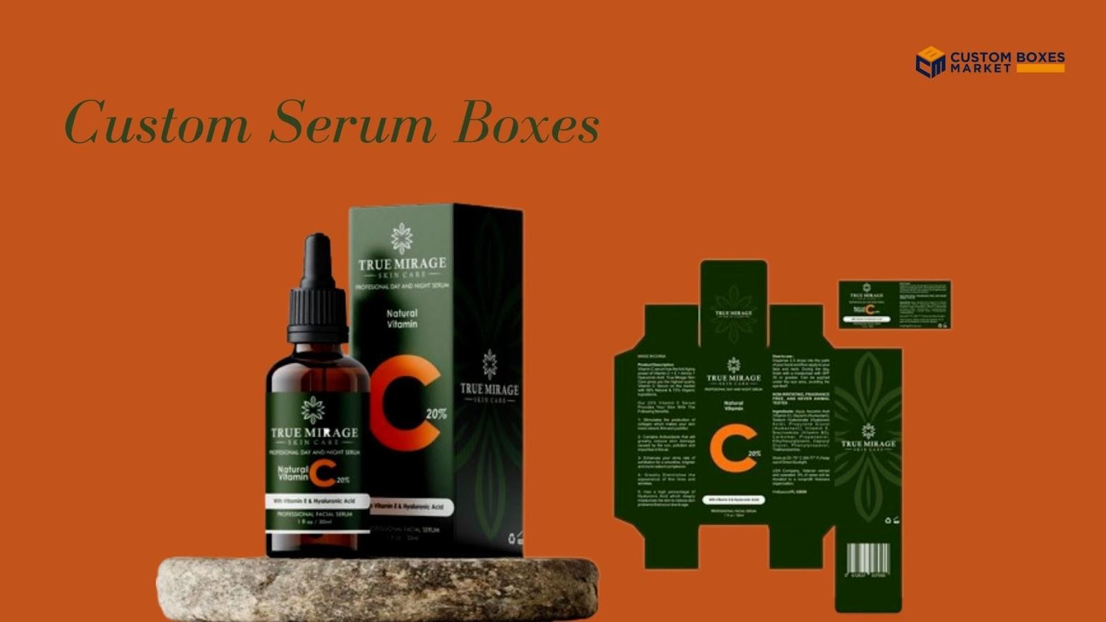 Custom serum boxes